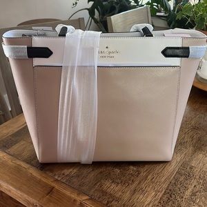 New Kate Spade Staci Clor Block laptop bag
